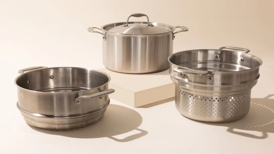 Cookware Made In Specialty Shapes | Stainless Clad Stock Pot