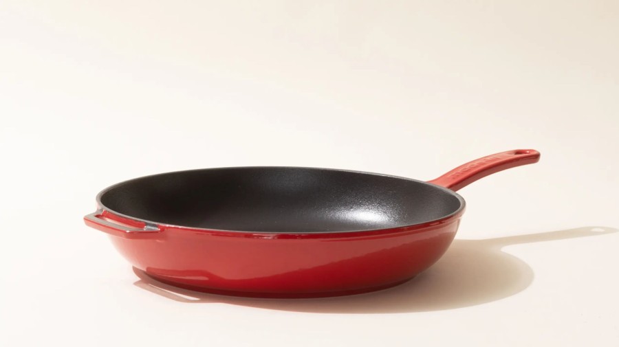 Cookware Made In Specialty Shapes | Enameled Cast Iron Skillet