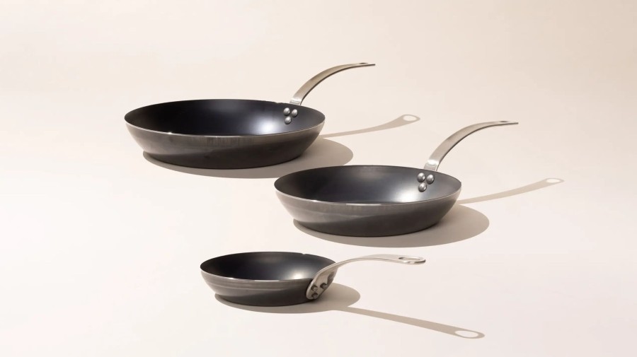 Cookware Made In Specialty Shapes | Blue Carbon Steel Frying Pan