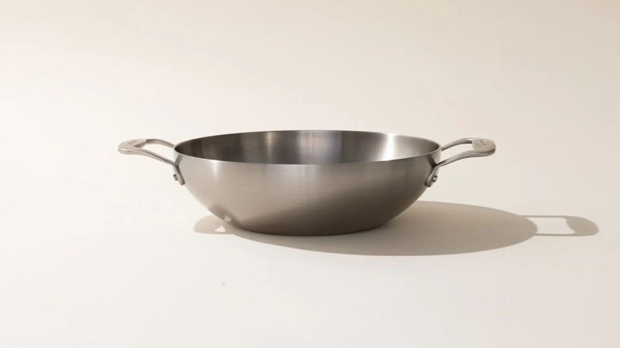 Cookware Made In Specialty Shapes | Stainless Clad Kadai