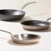 Cookware Made In Specialty Shapes | Multi-Material Frying Pan Set