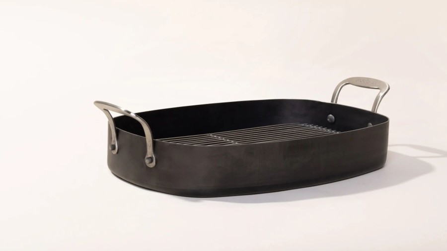 Cookware Made In Specialty Shapes | Blue Carbon Steel Roasting Pan