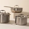 Cookware Made In Specialty Shapes | Stainless Saucepan Set